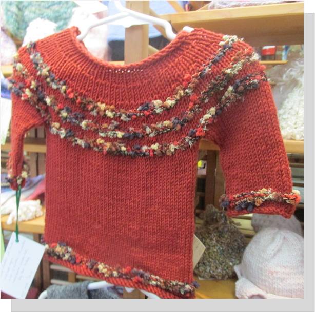 Children's Knitware at the Artisans United Gallery in Annandale, VA